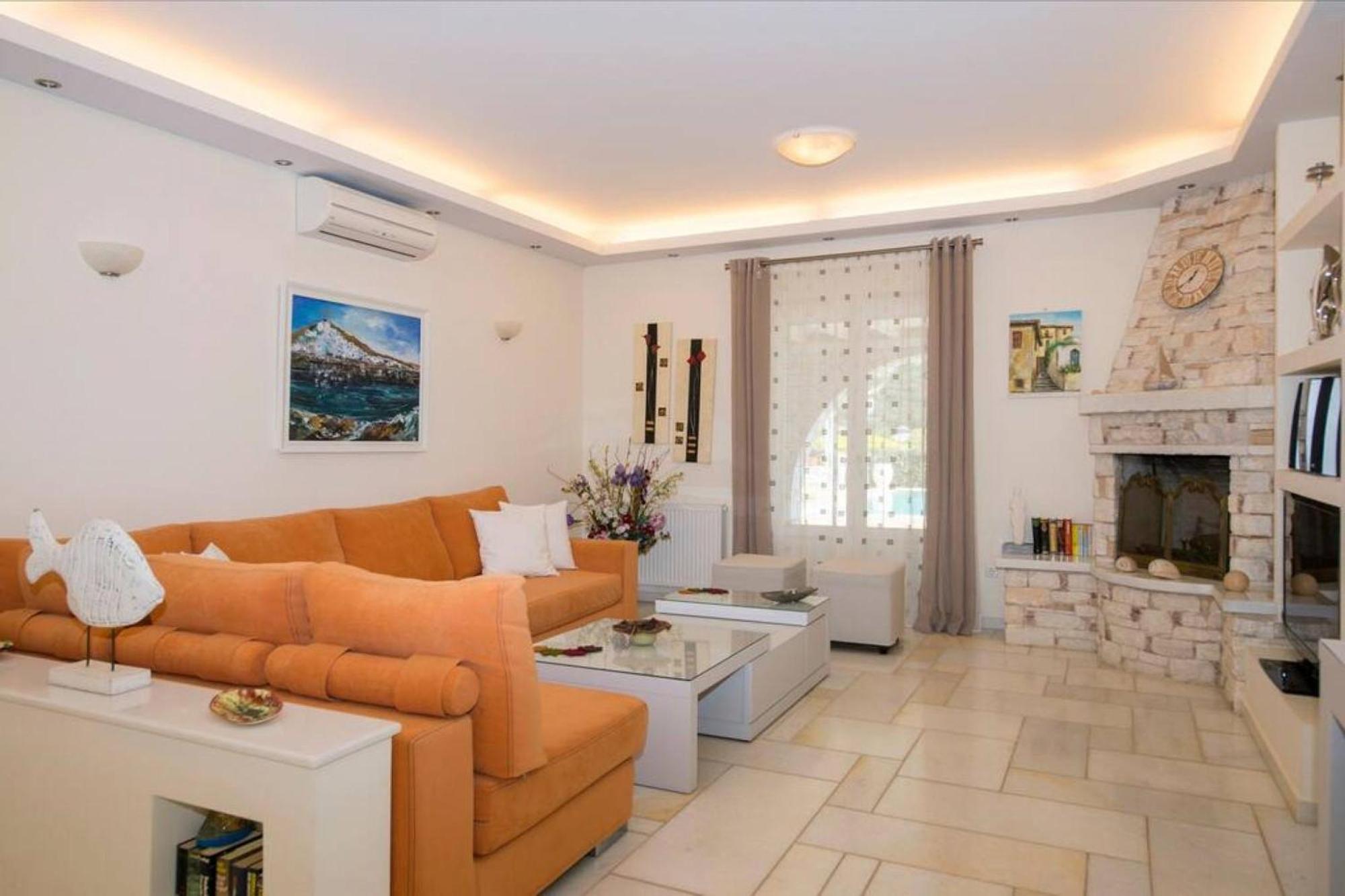 Villa Dionysos In Aliki 外观 照片
