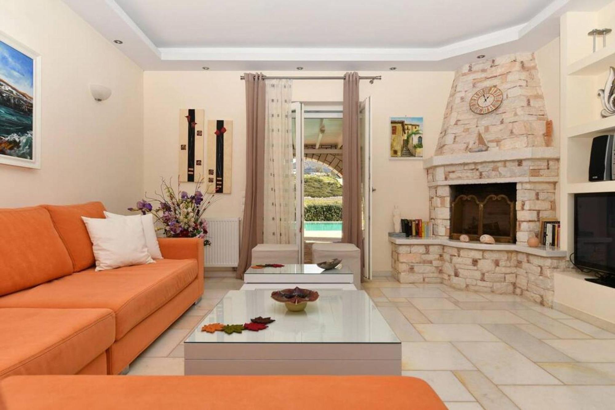 Villa Dionysos In Aliki 外观 照片