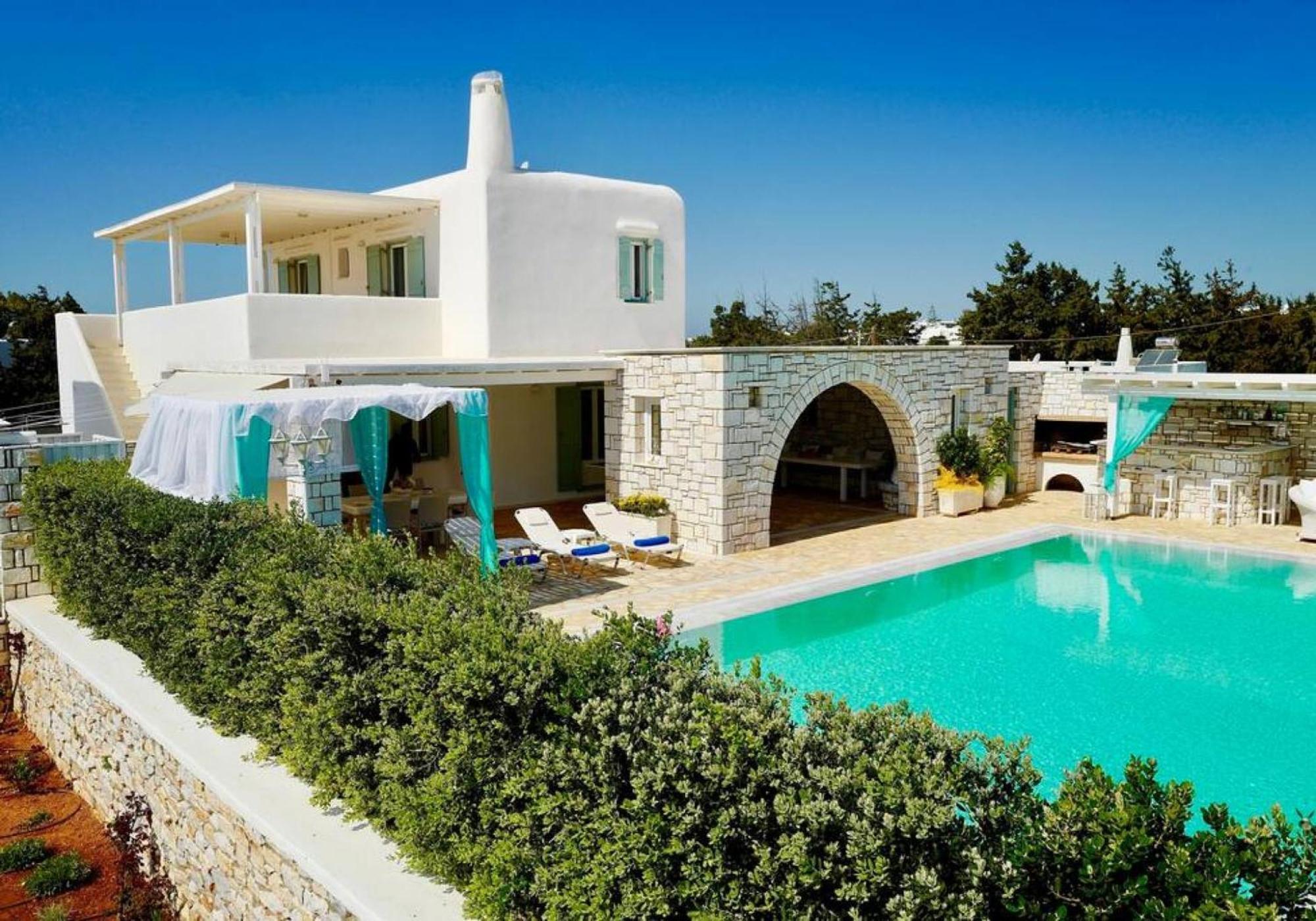 Villa Dionysos In Aliki 外观 照片