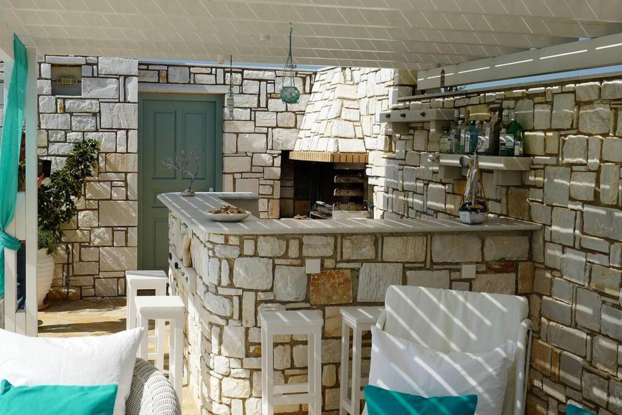 Villa Dionysos In Aliki 外观 照片