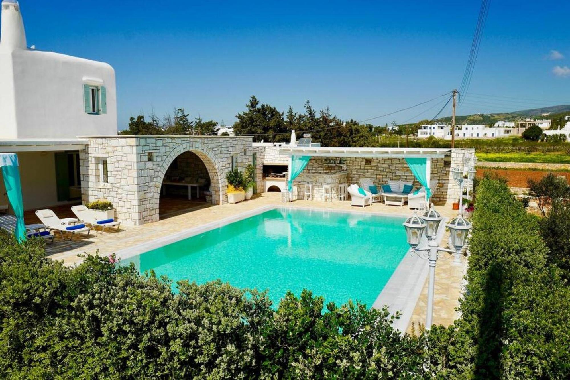Villa Dionysos In Aliki 外观 照片