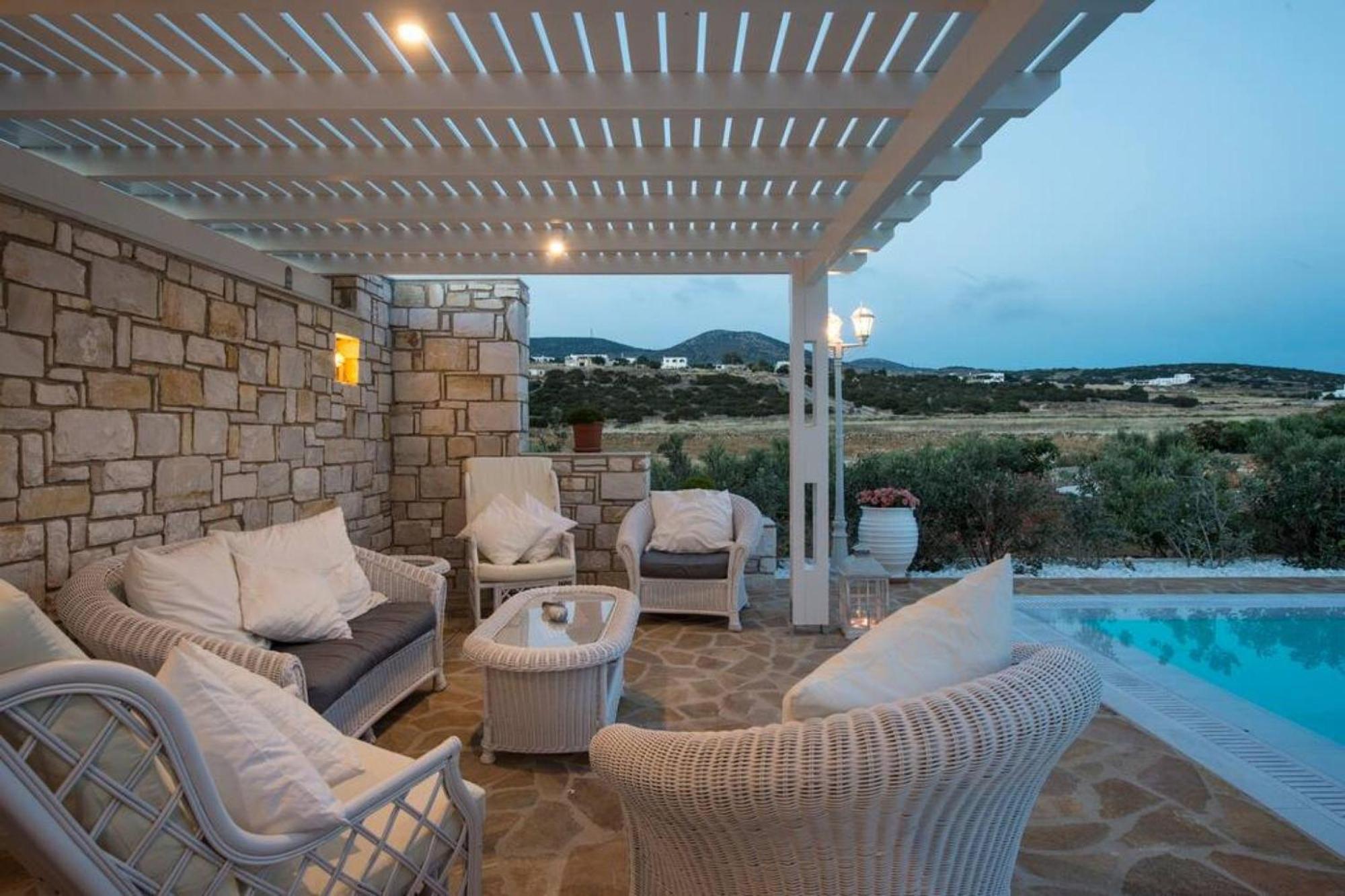 Villa Dionysos In Aliki 外观 照片
