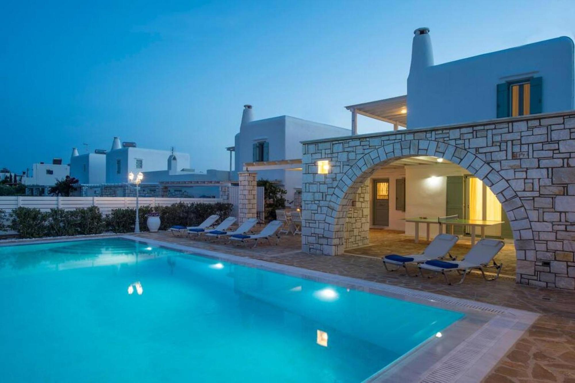 Villa Dionysos In Aliki 外观 照片