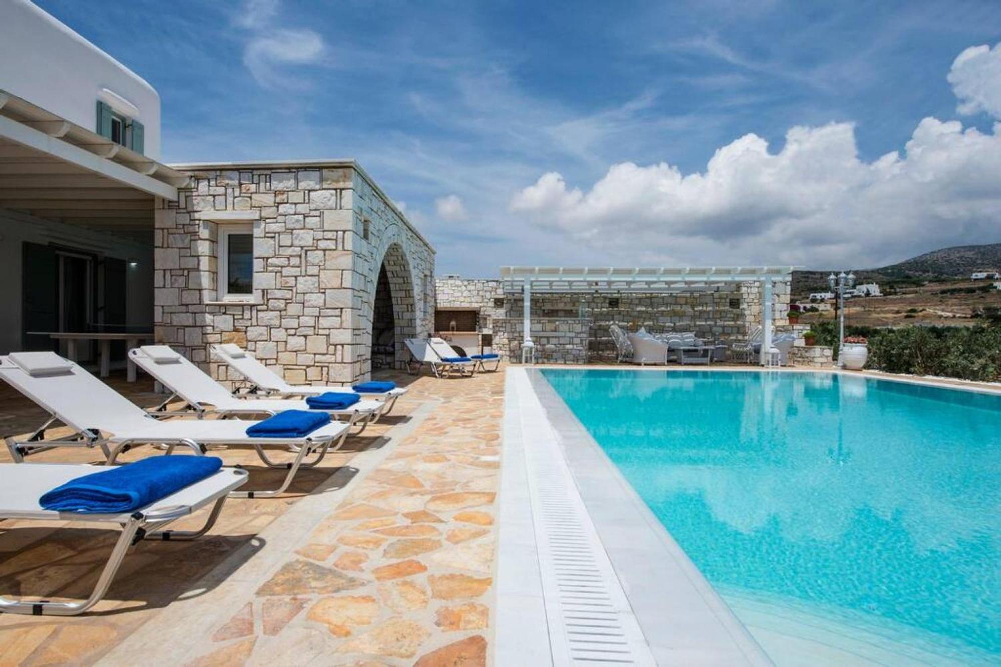 Villa Dionysos In Aliki 外观 照片