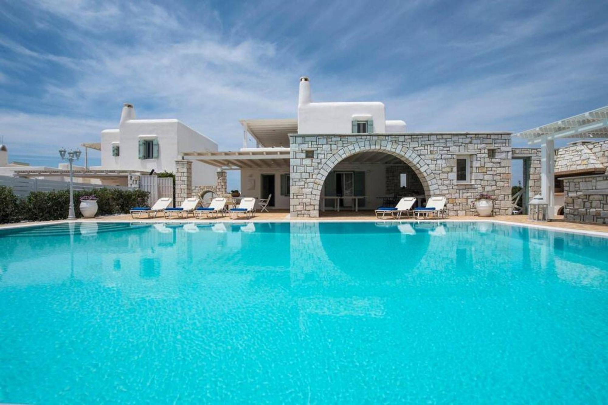 Villa Dionysos In Aliki 外观 照片