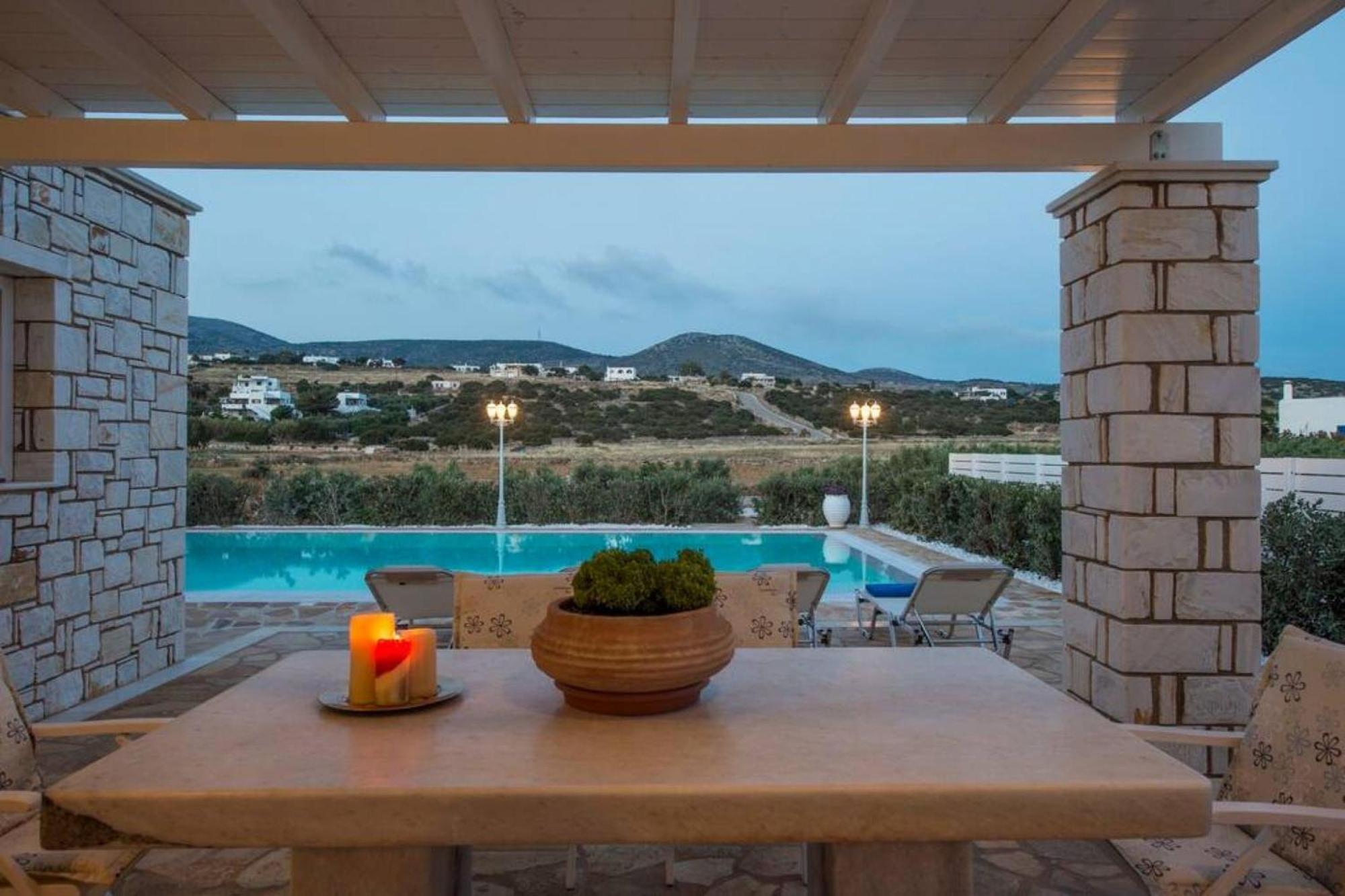 Villa Dionysos In Aliki 外观 照片