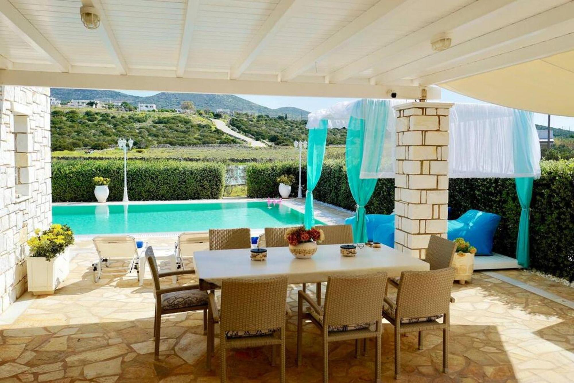 Villa Dionysos In Aliki 外观 照片