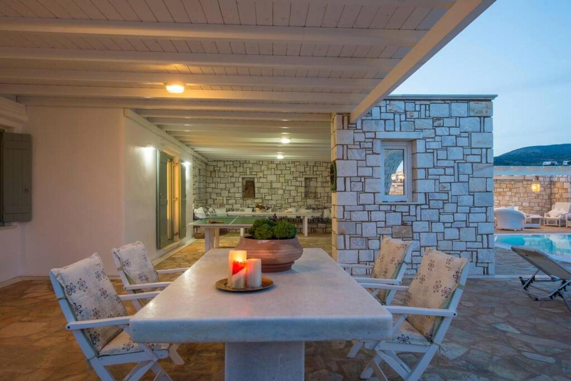 Villa Dionysos In Aliki 外观 照片